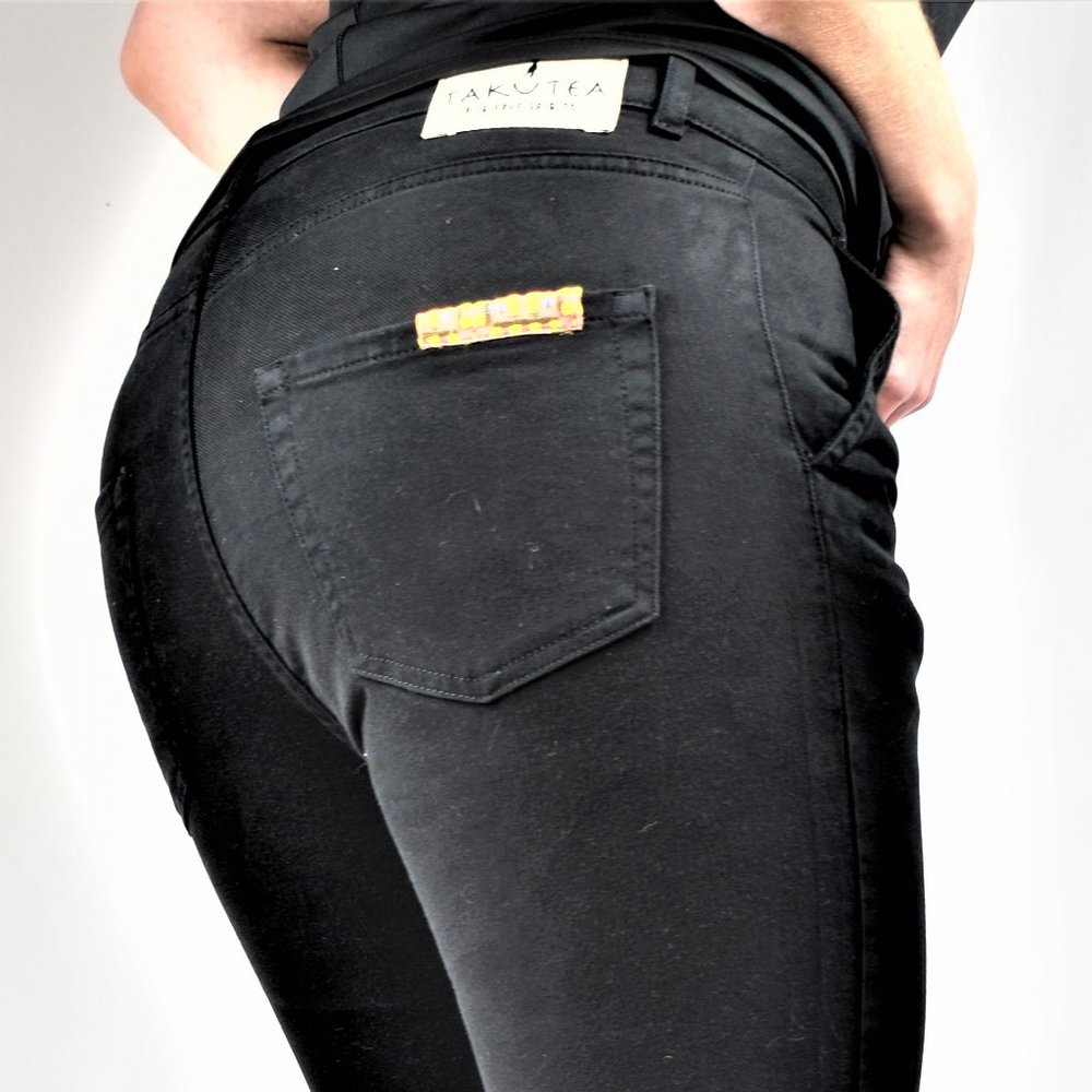 ❣️NWT Italian Designer Jeans TAKUTEA MATOMATO - Picture 9 of 13